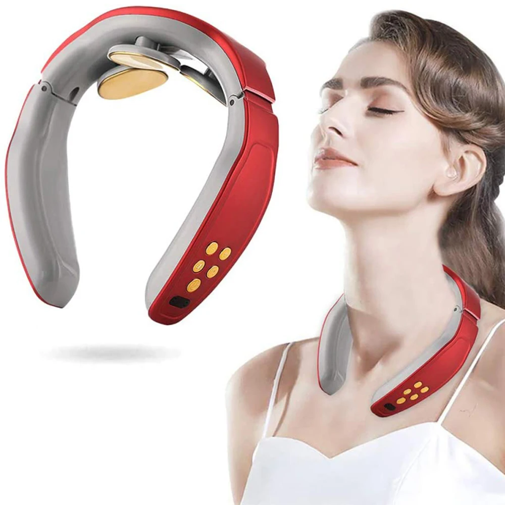 Электрический массажер для плеч и шеи с USB зарядкой|Шея массажный инструмент| |