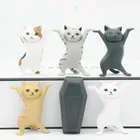 5 кошек + 1 гроб-переноска команда кукла канцелярская стойка форма украшение автомобиля торт украшение