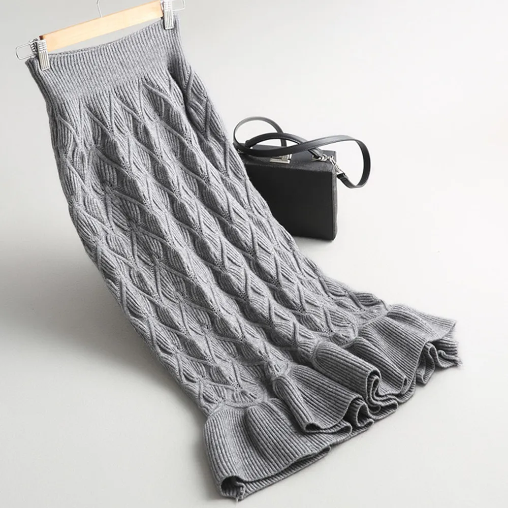 Прямая поставка однотонная черная серая эластичная высокая талия трикотажная