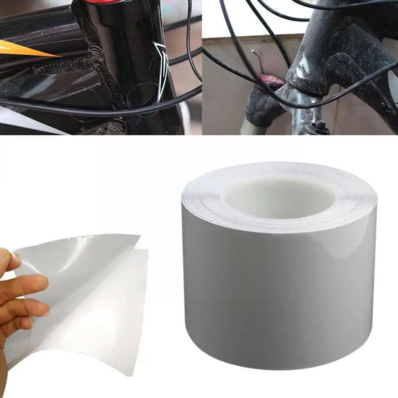 

Bike Bicycle Frame Protection Stickers Tape 1M Bike Transparent Protector Clear Wear Tools Tape Frame Bicycle Film G5I7