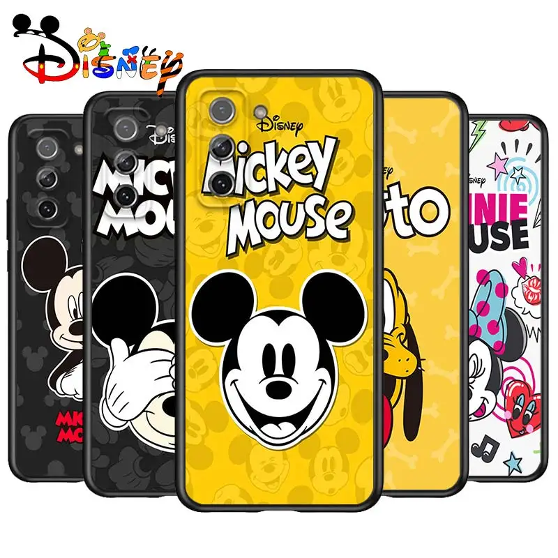 Mickey de Disney para Samsung Galaxy S21 Ultra Plus Note 20 10 9 8 S10 S9 S8 S7 S6 Edge Plus, funda