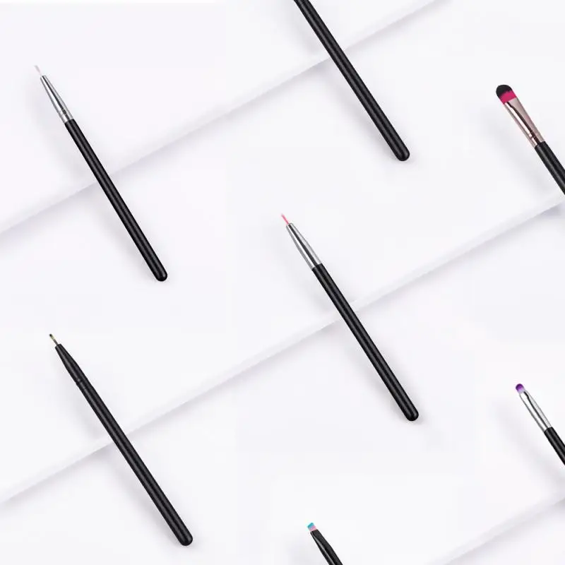 Набор отдельных кистей для макияжа кисть губ бровей подводки теней век