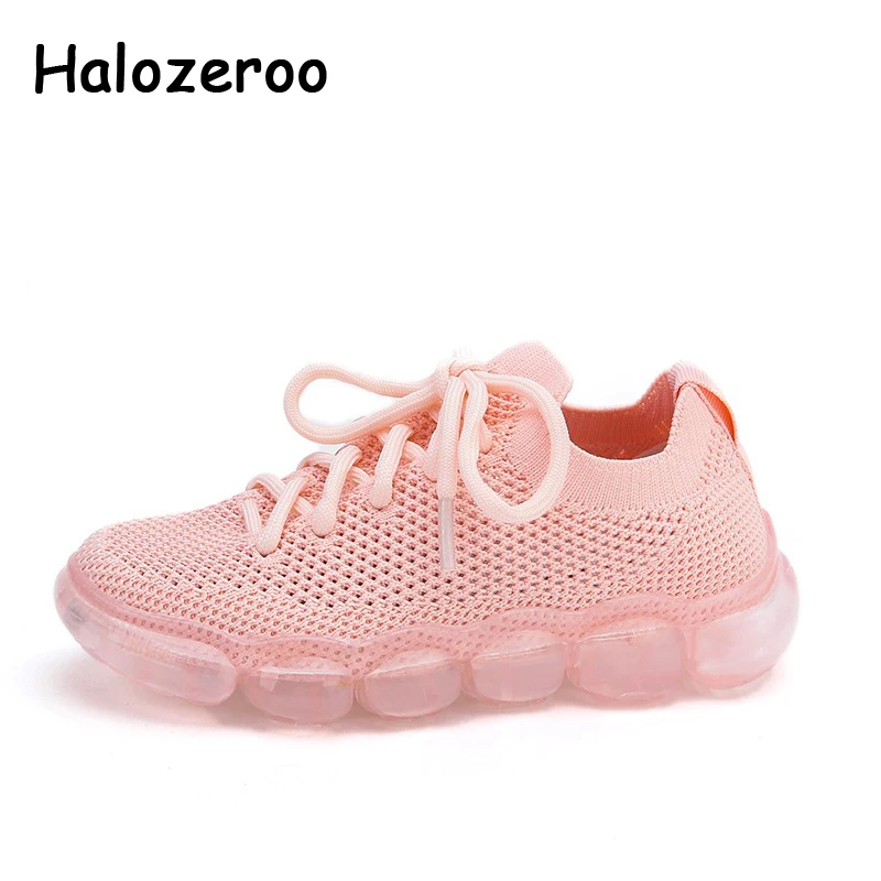

New Autumn Kids Sport Sneakers Boys Slip On Running Shoes Baby Girls Mesh Casual Sneakers Children Black Brand Sneakers Trainers