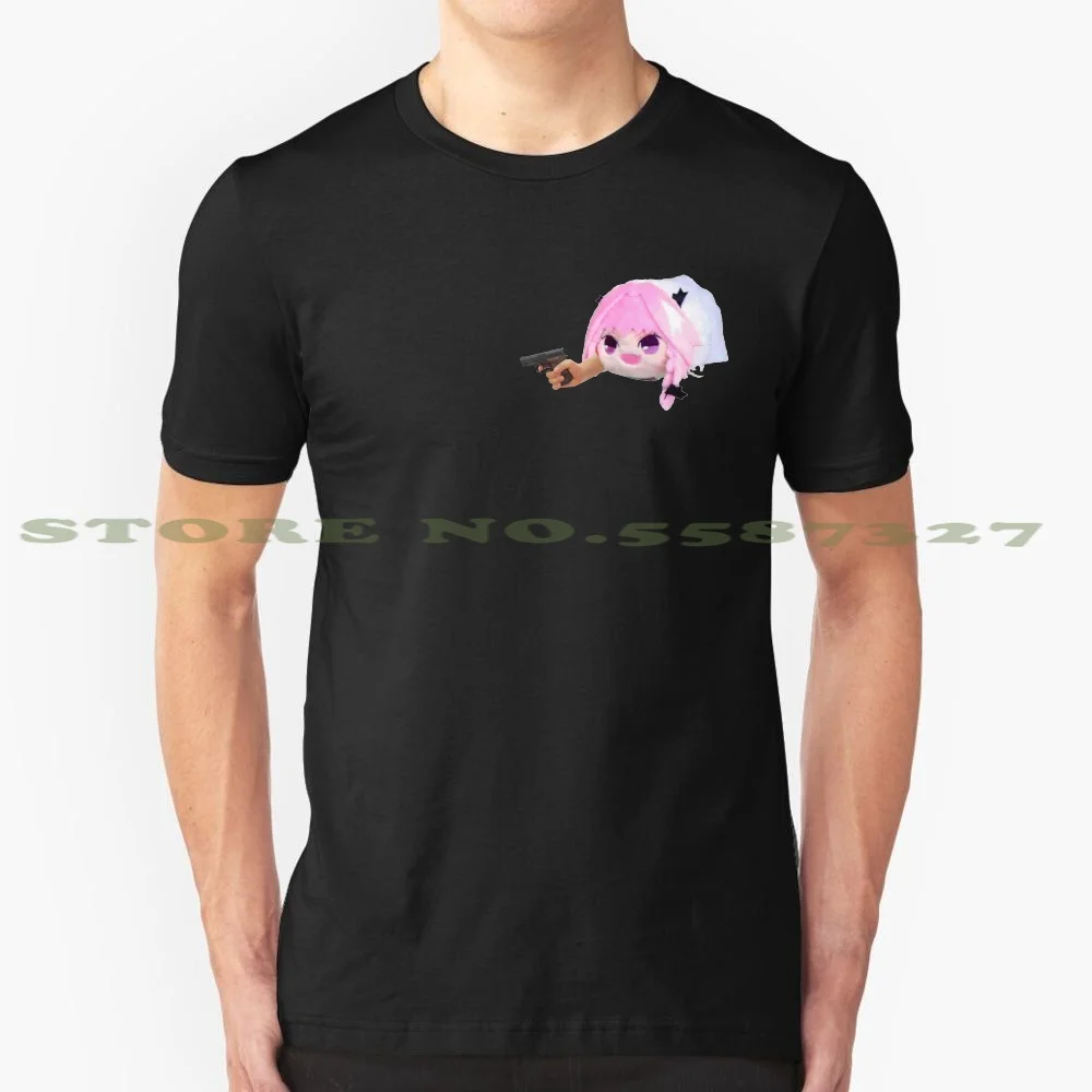 Забавная летняя футболка с приведением астолфо Боба плюши пистолетом для мужчин