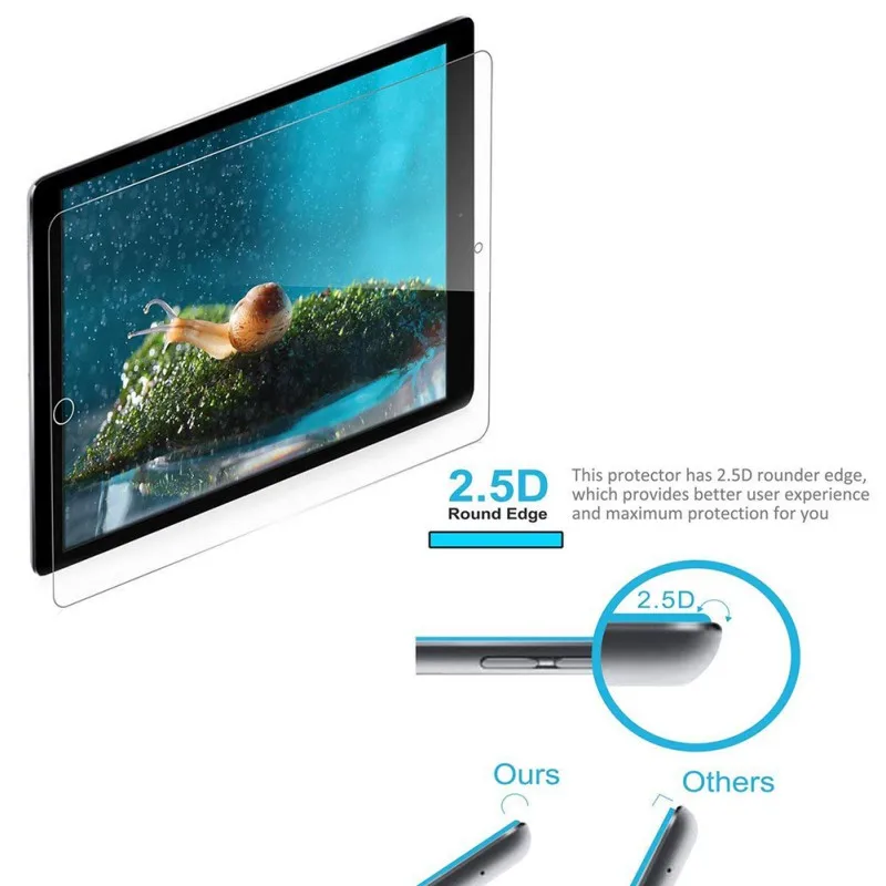 Закаленное защитное стекло HD для iPad Air 3 Pro 10 5 планшетов Apple 2 шт. | Компьютеры и офис