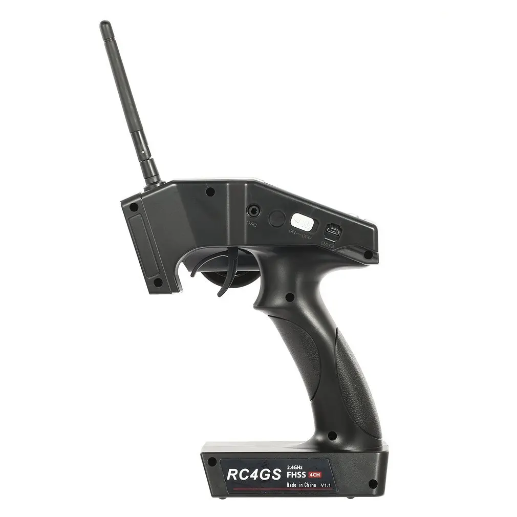

2019 RadioLink RC4GS 2.4G 4CH 400M Distance Remote Controller Transmitter + R6Fg Gyro Inside Receiver for RC Car Boat