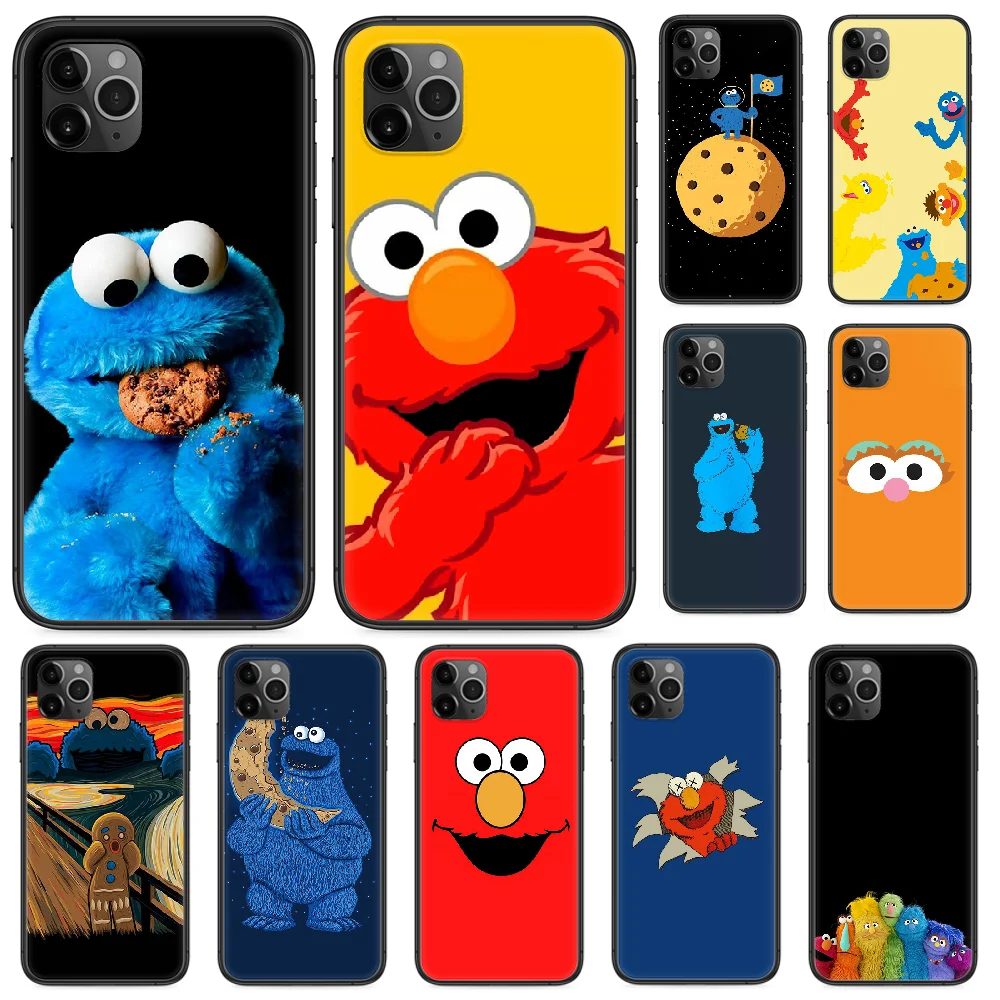 Чехол для телефона с изображением монстра из Сезам улица печенья iphone 4 4s 5 5S SE 5C 6 6S 7