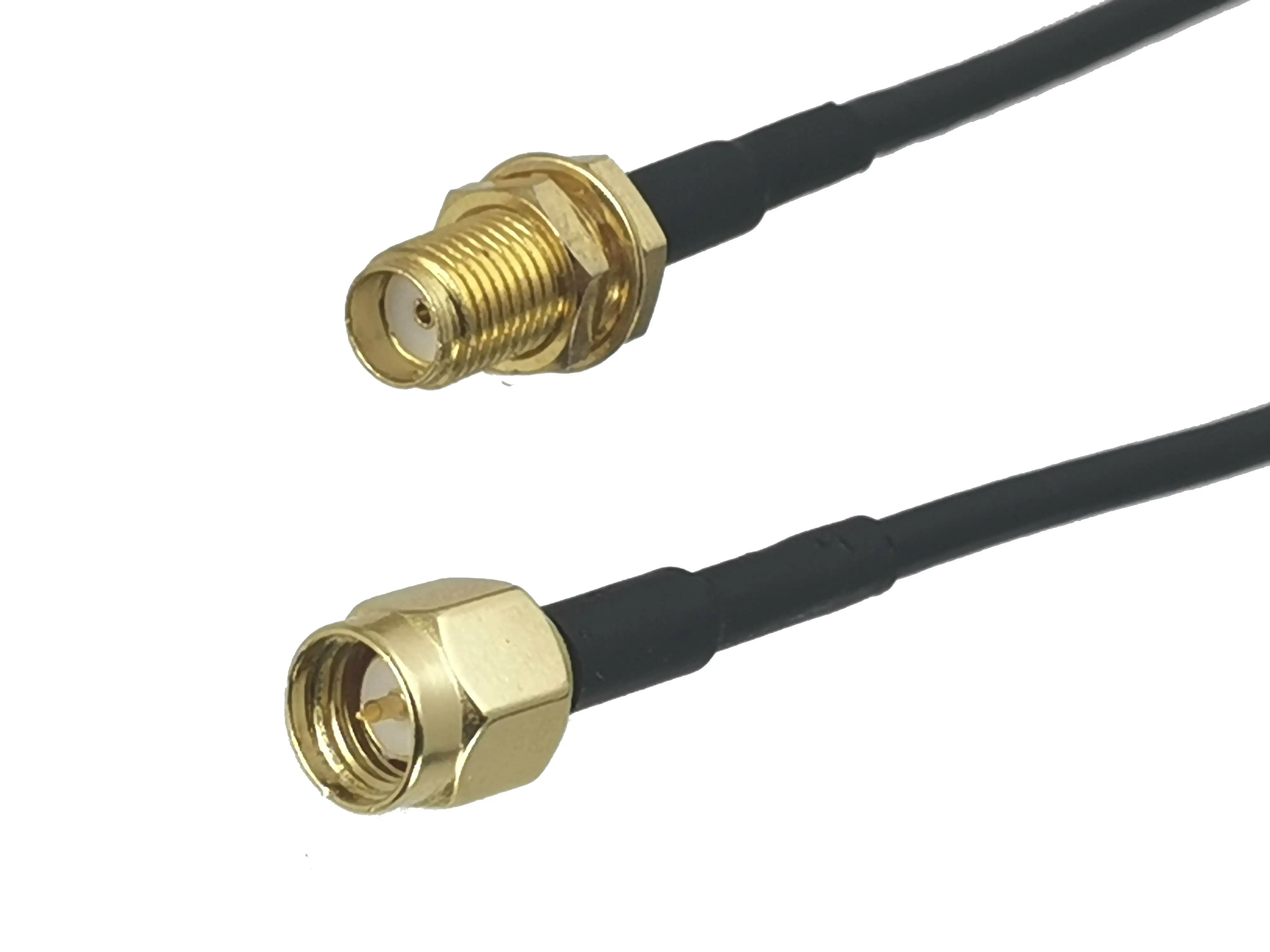 1 шт. RG174 SMA штекер гнездо Гайка Соединительный разъем РЧ коаксиальный гибкий