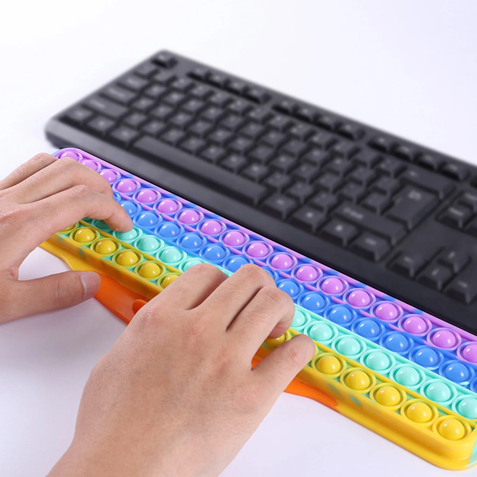 

Fidget Toy Stress Proof Toys Release Stress Dimple Toy Pressure Reliever Board Controller Educational Toy игрушки для взрослых18