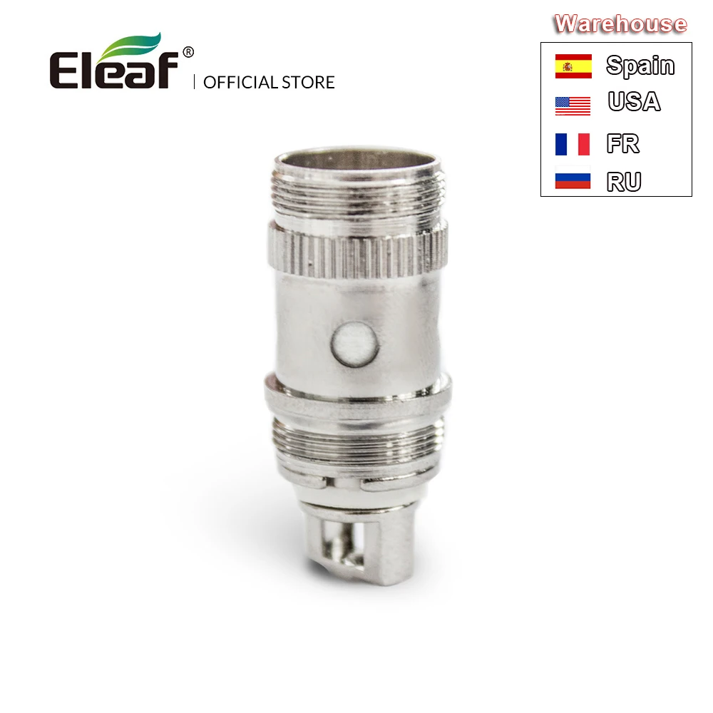 [RU] 5/10 шт. оригинальная головка Eleaf EC 0.3 Ом/0 5 Ом EC-M/катушка ECL для ijust 2/ijust s/melo 2/melo3/iJust2