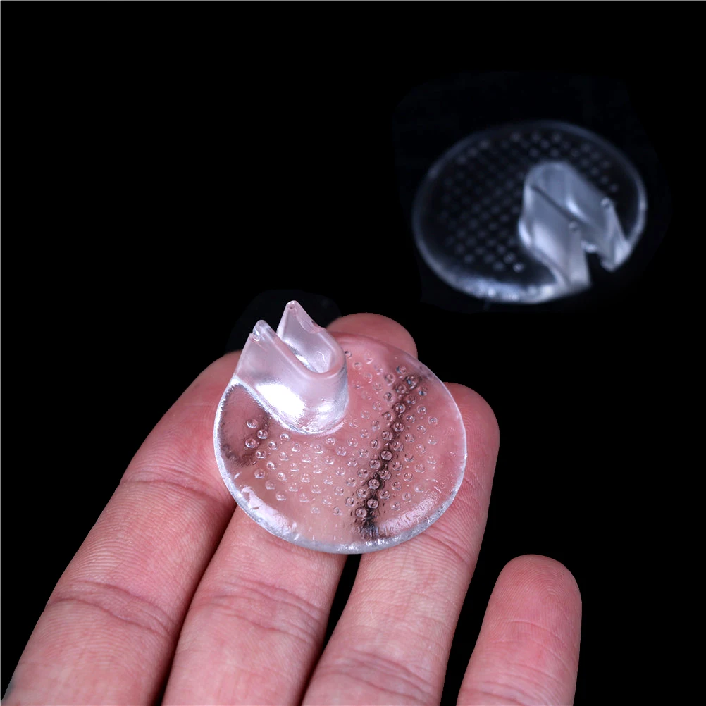 2 шт. прозрачные силиконовые шлепанцы для передней части стопы|Вкладыши и