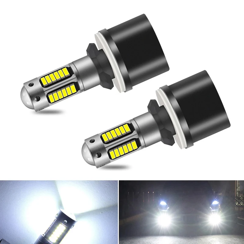 

2x 880 H27 H27W2 Led Car Fog Light Auto Fog Lamp Day Running Light Auto Drl Auto Motorcycle Lamp Auto Fog Lamp 880 Led Bulb