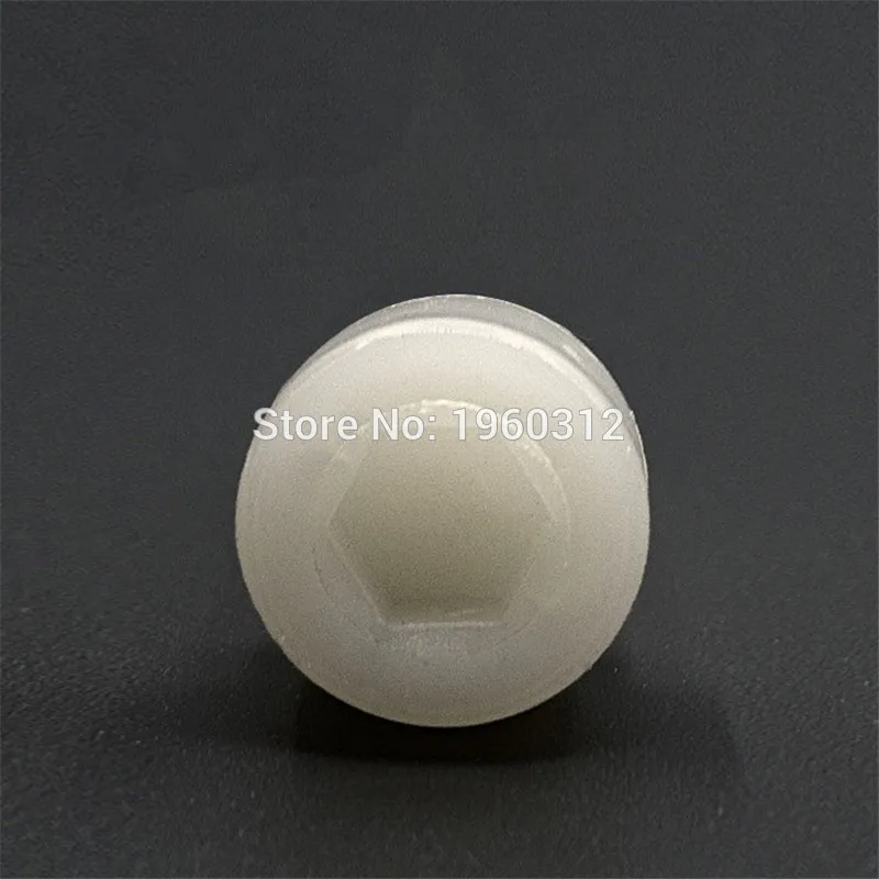 1000pcs/Lot DIN912 M3 M4 M5 x 6/8/10//12/15/20/25/30/35/40 White Plastic Screw Nylon Bolt Hexagon Hex Socket Head Cap Screws |