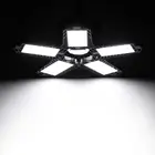 Новый пятилистный черный 80 Вт светодиодный гаражный светильник, складной светильник для высоких проемов, Заводская потолочная лампа, деформируемый потолосветильник