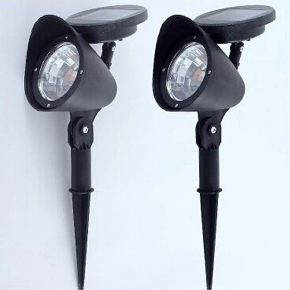 2 шт. Солнечная энергия пятно света Открытый сад пейзаж Водонепроницаемый путь