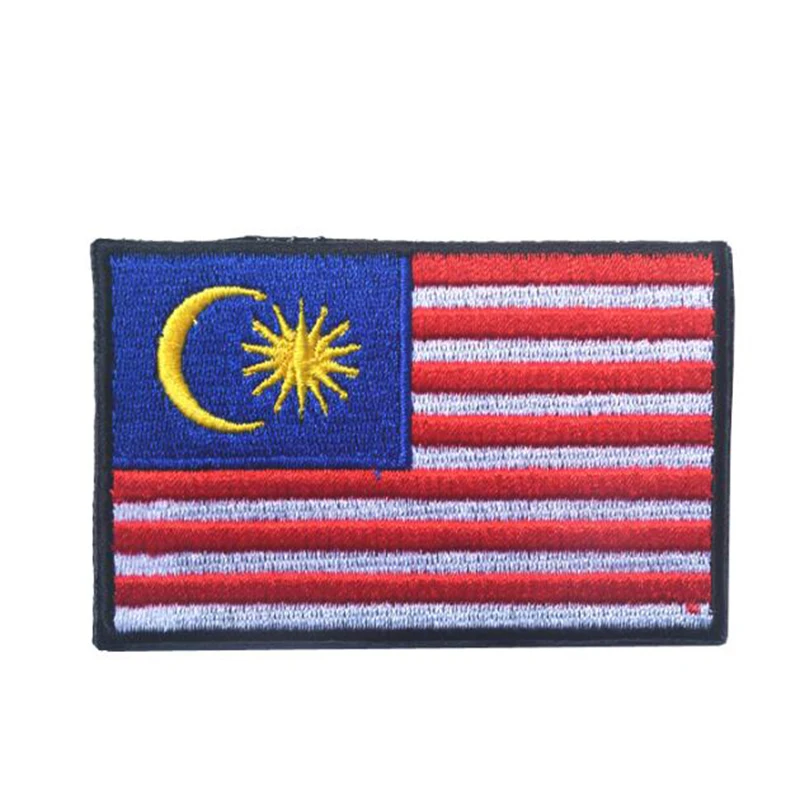 Нашивка в полоску с вышивкой национальном стиле Тактическая Военная армейская