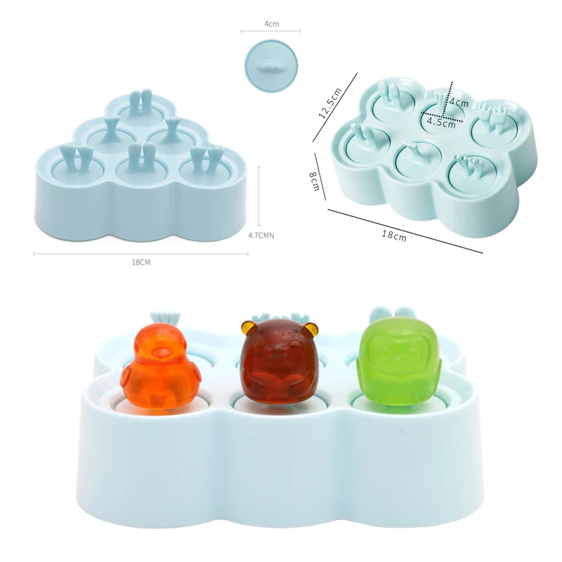 

Baby DIY Food Supplement Tools Fruit Shake Accessories Ice Cream Ice Pops Mold Portable Food Grade Popsicle Mould Ball Maker