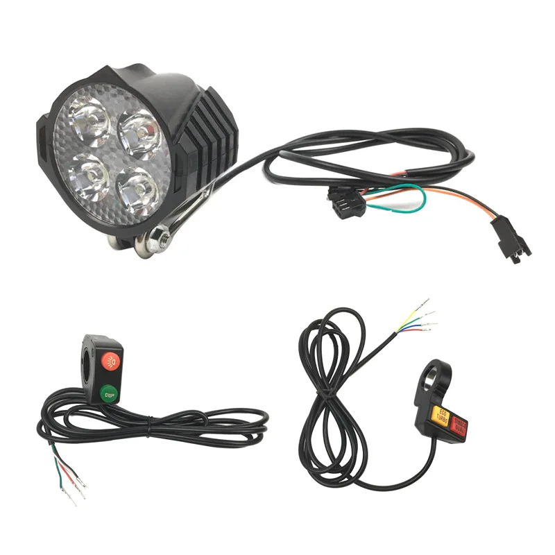 

Electric Scooter Front Light with horn light button ECO/TURBO Single/Dual Horn Light Button wire
