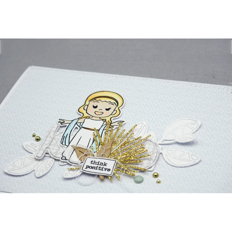 Трафарет CH Одуванчик металлические Вырубные штампы для скрапбукинга практика