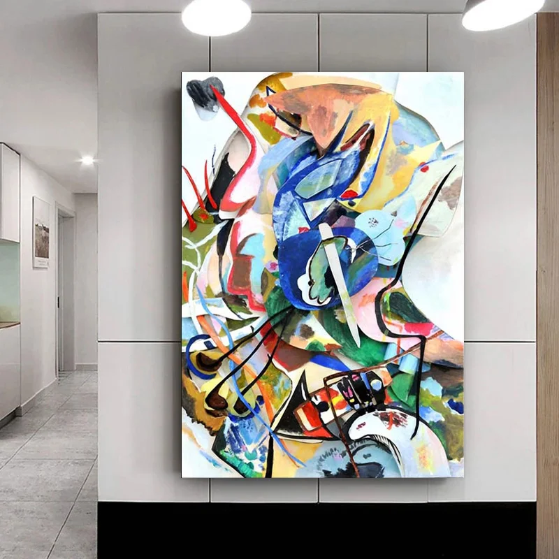 Василий Кандинский абстрактной арт Картины Плакаты и принты известных картины
