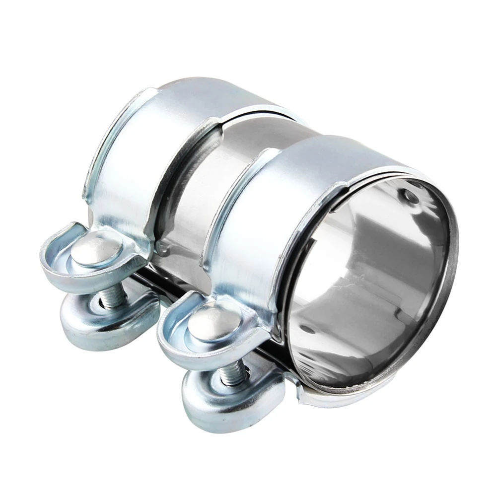 

Car Modification Universal Low Carbon Stainless Steel Clamp Turbo Exhaust Pipe Clamp Buckle Tail Throat Hoop Steel