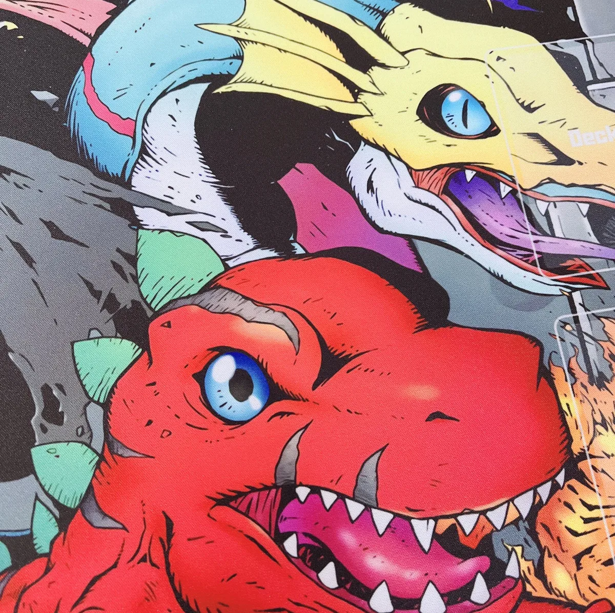 Фото Коврик для игры в торговую карту Digimon жастимон для дуэли, коврик для игры в аниме DTCG, коврик и зоны и свободная сумка, противоскользящий Настольный коврик, коврик для мыши 60x35 см №2