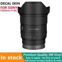 201 8g lens premium decal skin for sony fe20mm f1 8g lens protector wrap cover sticker sel20f18g anti scratch coat fe20 1 8g