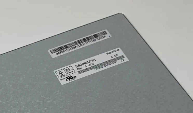Оригинальный ЖК-экран HannStar 721CR60193-A0 721CR60193-A2 8 0 дюйма HD TFT HSD080IFW1-A00 WSVGA 1024(RGB)* 600