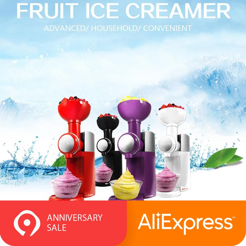 Машина для изготовления десертов из замороженных фруктов домашняя полностью