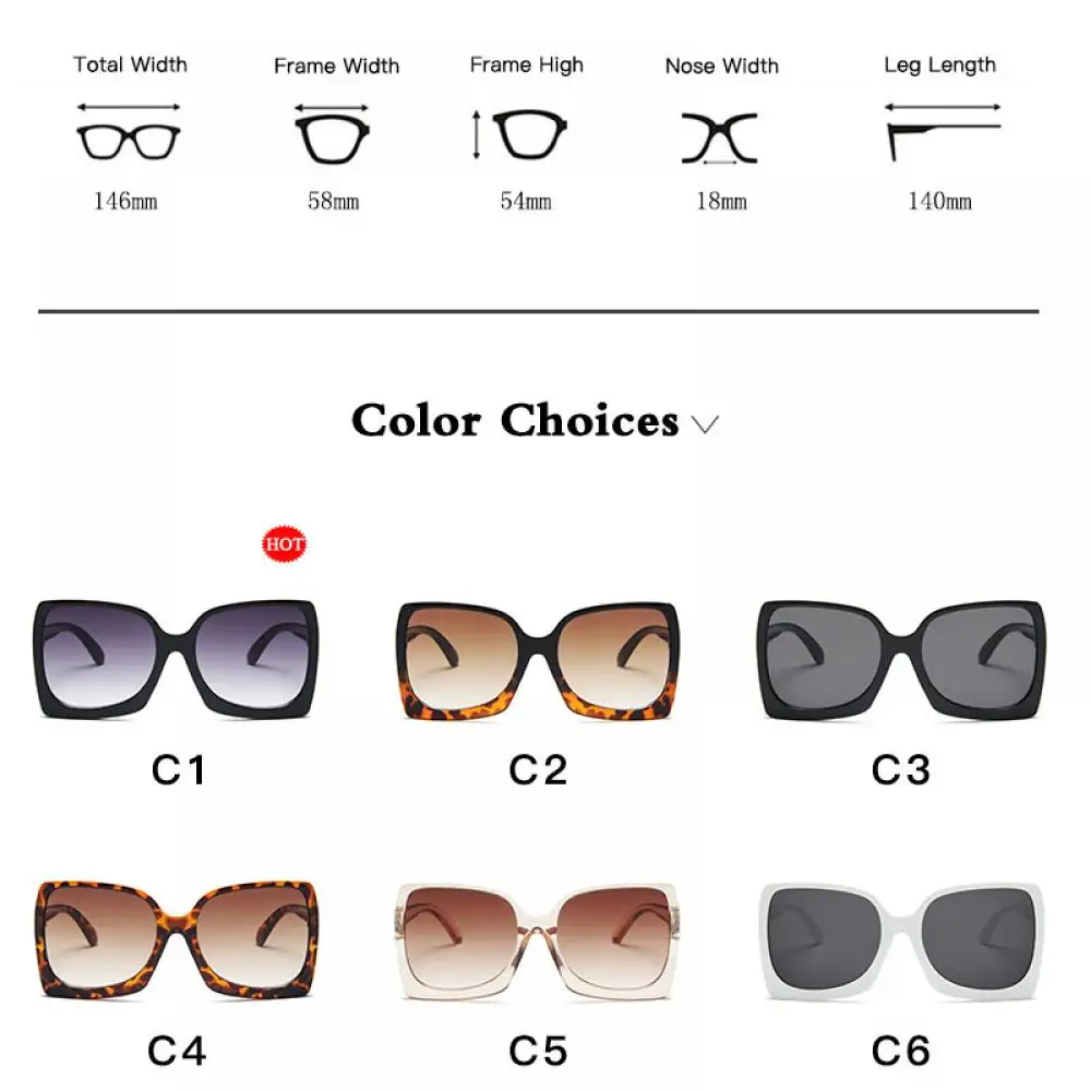 

LongKeeper 2020 Oversized Sunglasses Women Brand Designer Big Square Sun Glasses For Women/Men Mirror Oculos De Sol Feminino