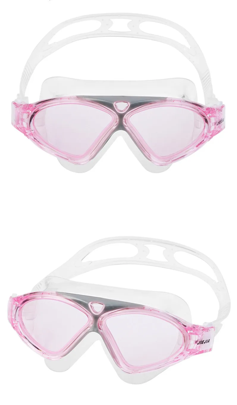 

Super Big Adult Waterproof Swim Glasses Swimming Goggles Clear Version Diving goggles Professional Anti-Fog Men Women Eyewear