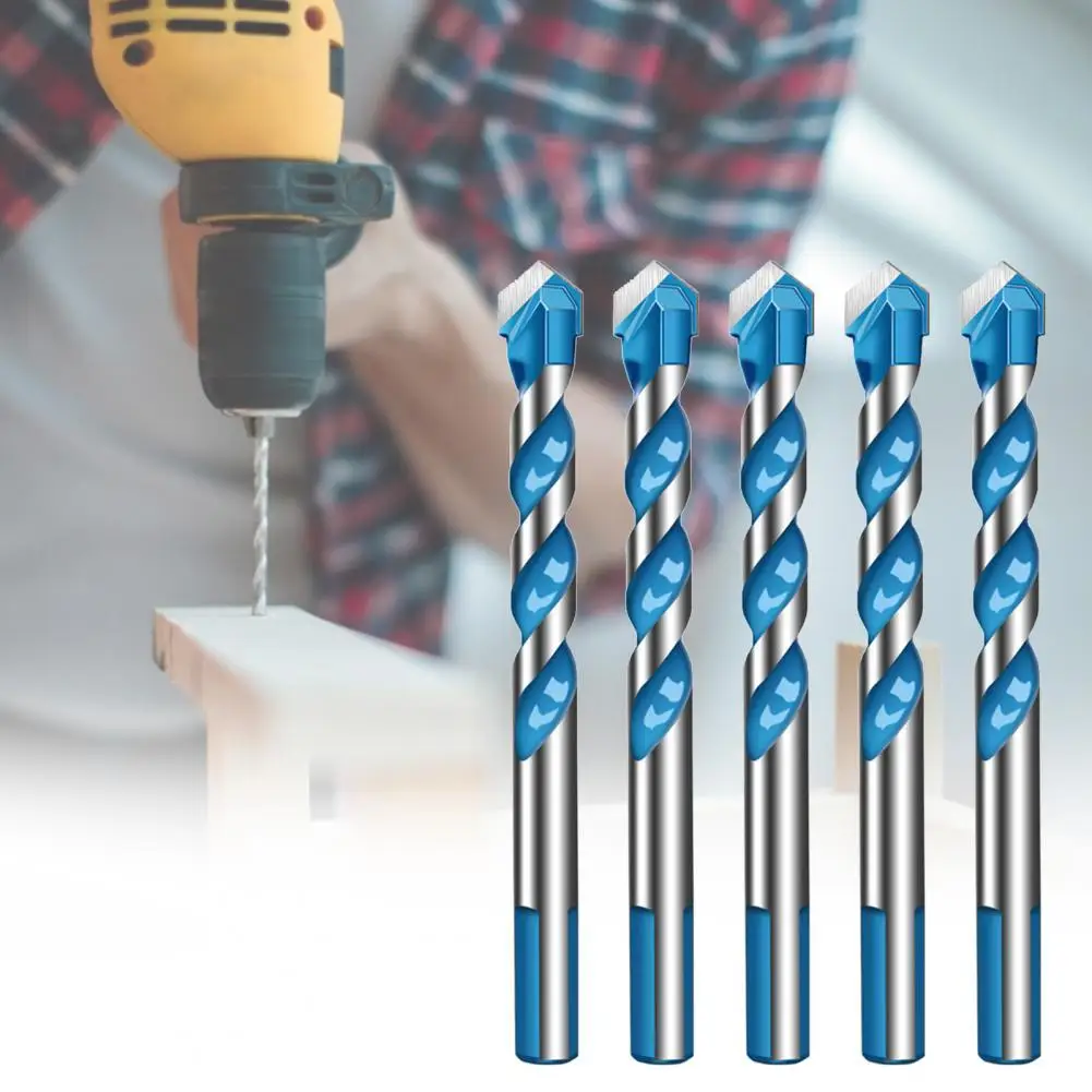 

5Pcs/10Pcs Premium Tip Drill Bit Triangular Shank Non-slip Punch Tools High Hardness Triangle Drill Bit for Electric Drill