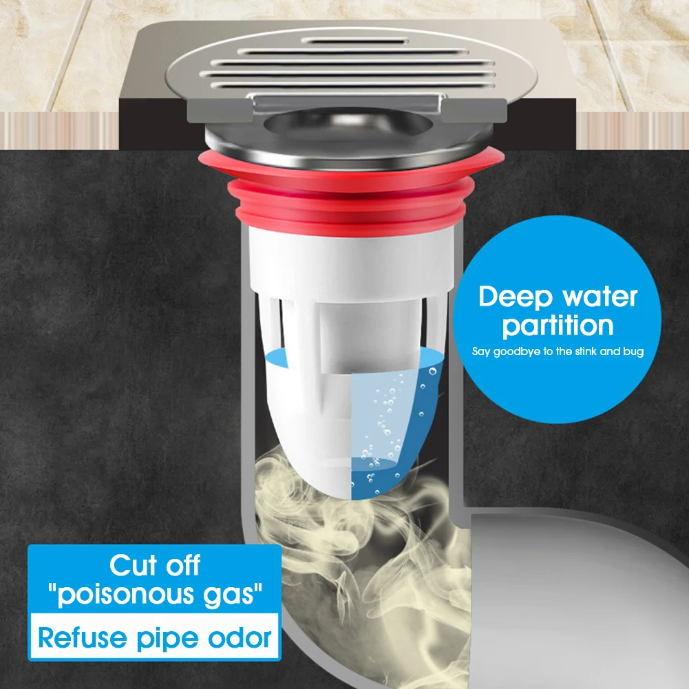 Силиконовый Противомоскитный дезодорант для дренажа пола в ванной комнате