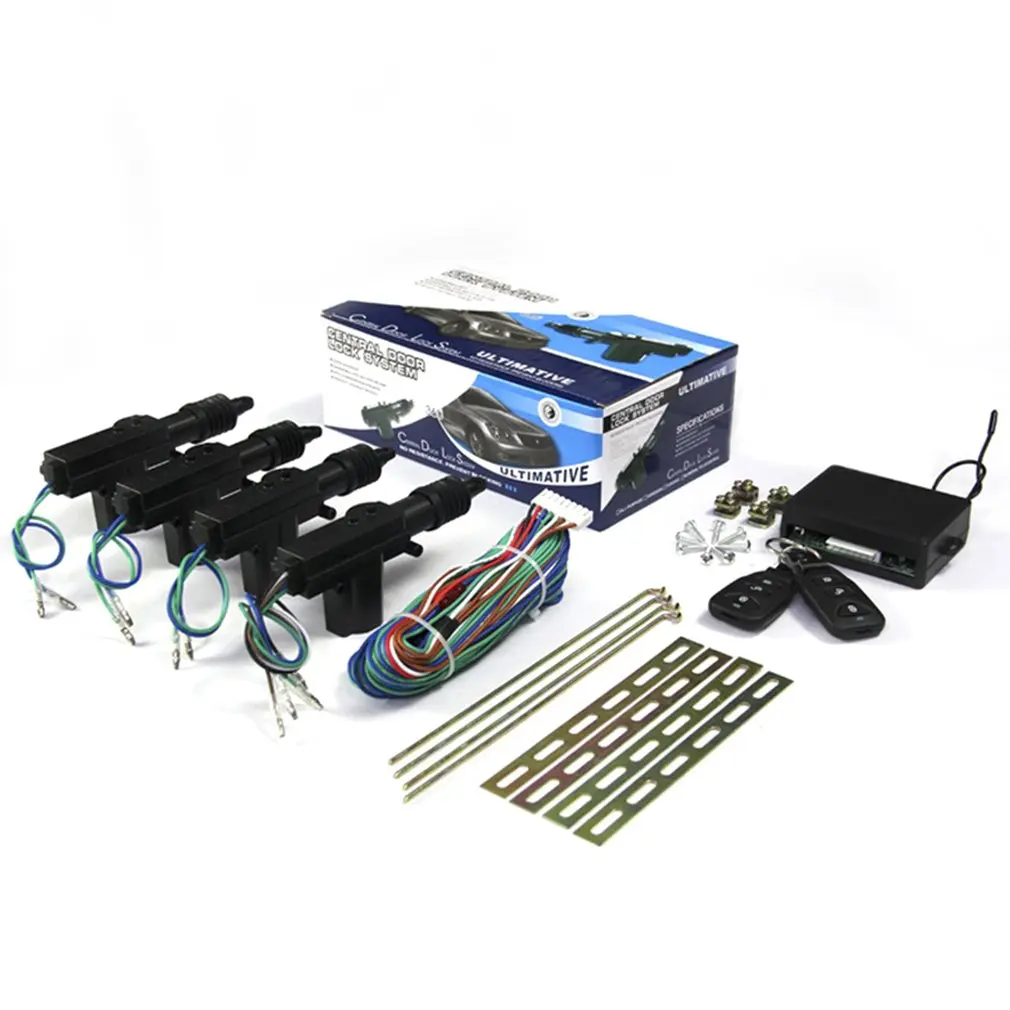 

Complete Set Of Remote Control Central Lock Motor 12V With Remote Control Keyless Entry System With Trunk