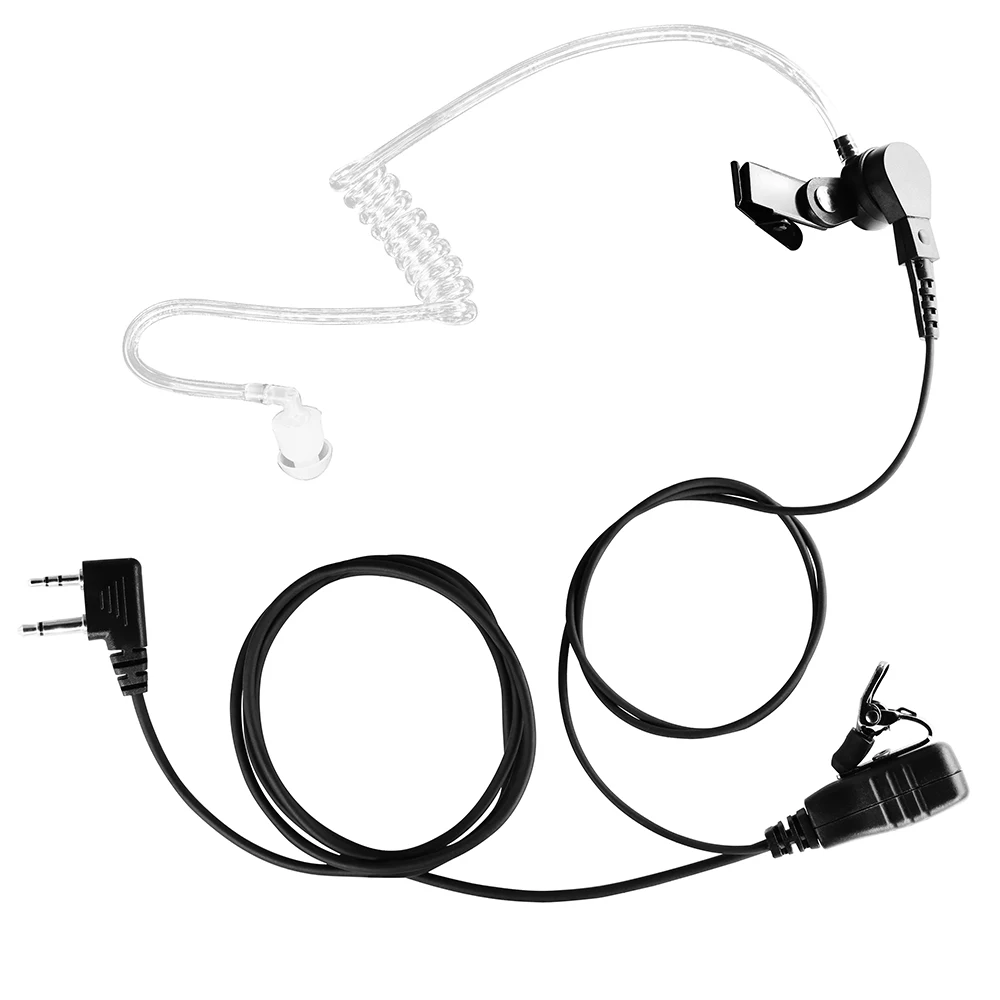 

Walkie Talkie Headset PTT Earpiece with Mic Security Earphone for Midland Two Way Radio GXT1000VP4 LXT500VP3 GXT1050VP4 GXT1000X