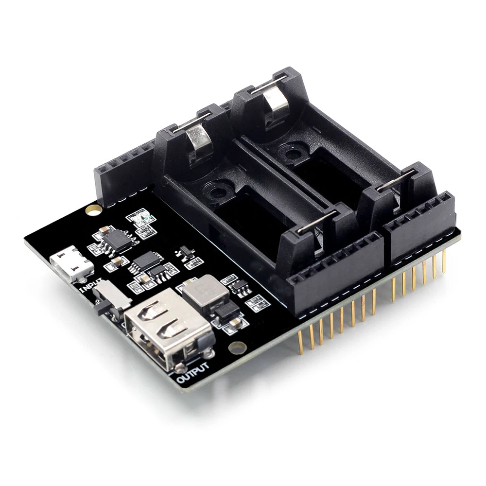 Двойной 16340 перезаряжаемая литиевая батарея зарядное устройство Модуль