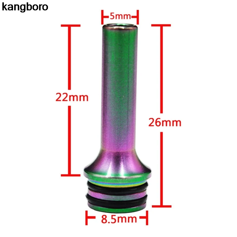 

Long Rainbow Epoxy Delrin 510 MTL Drip Tip Dvarw 16 MTL RTA Vapefly Brunhilde MTL RTA Hussar V1.5 RTA Drip Tip