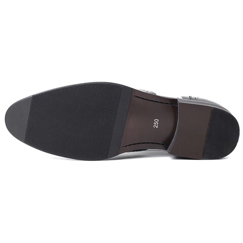 

Fashion Patent Leather Man Formal Dress Wingtip Brogues Shoes Pointed Toe Laces Handmade Men's Breathable Party Oxfords WF203