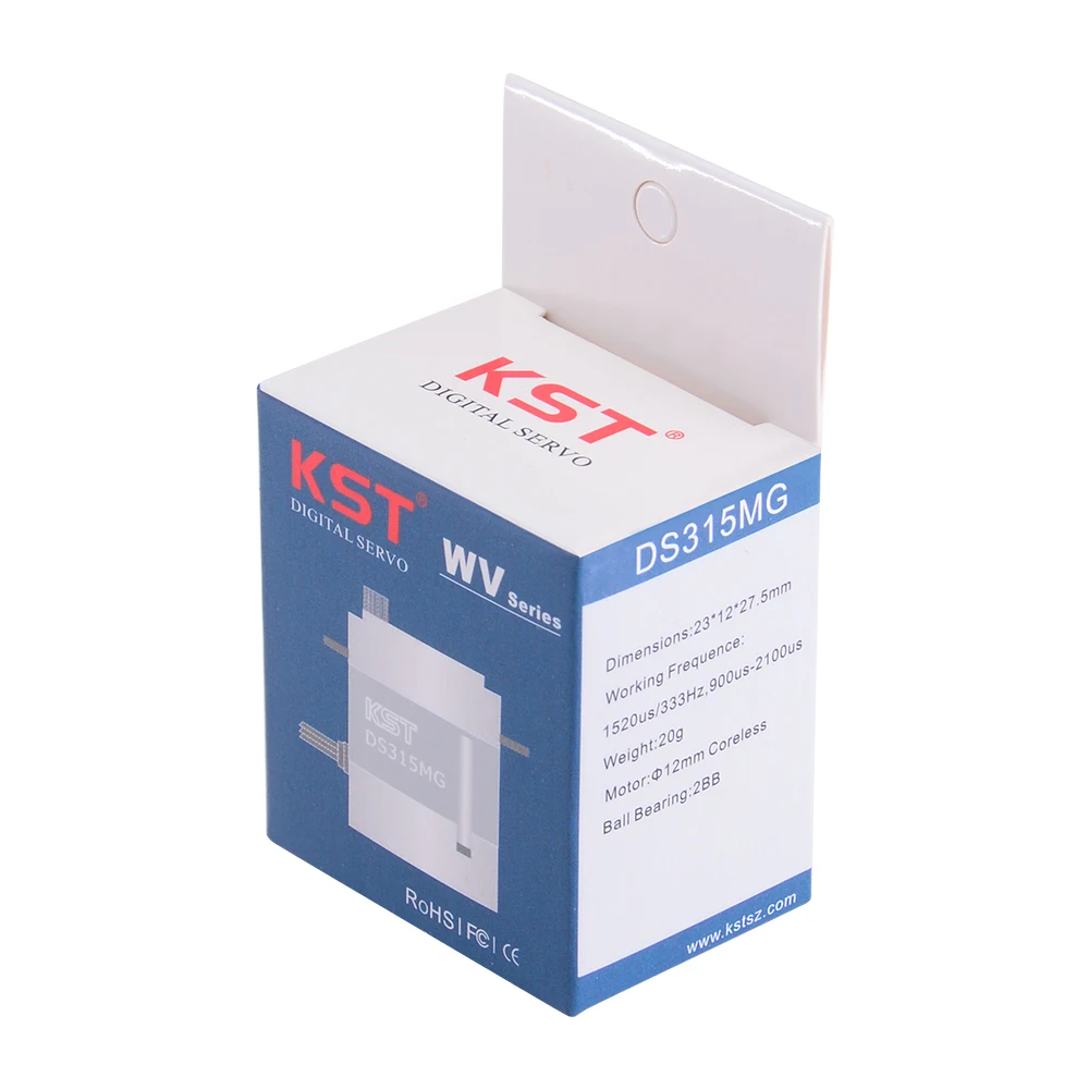 3 шт. KST DS315MG 8 4 в кг металлическая Шестерня Мини цифровой серводвигатель для дрона