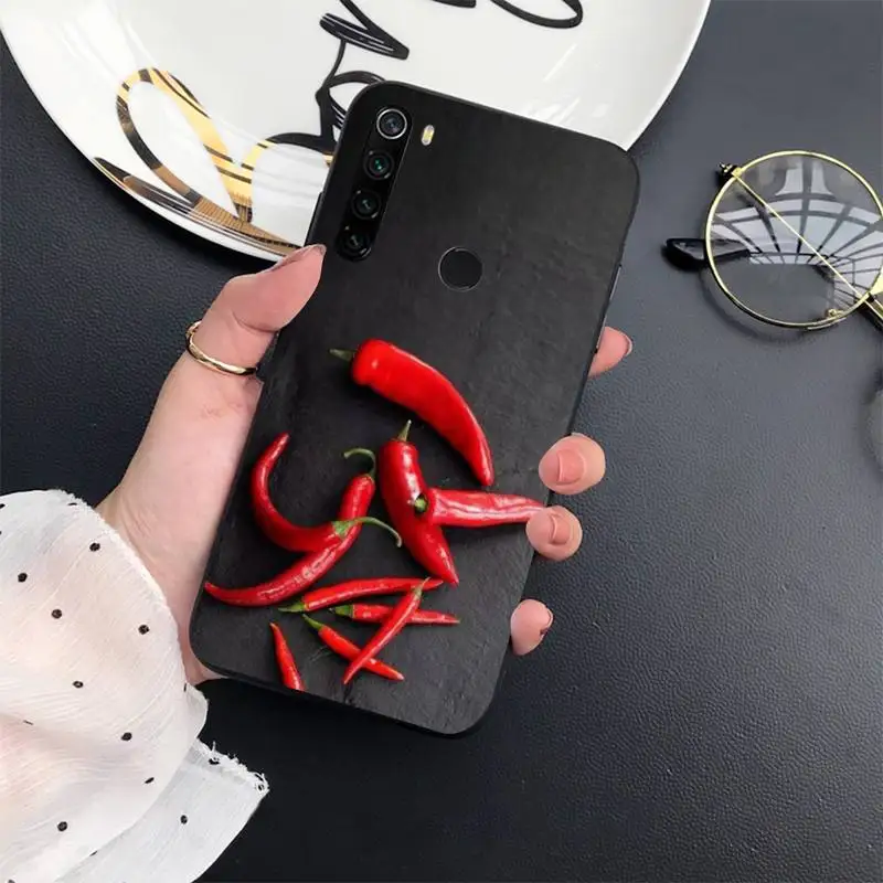 

red pepper Phone Case For Xiaomi mi 9 9t 10 redmi 9 9a 8 8a note 10 9 9s 8 8t 7 pro max funda