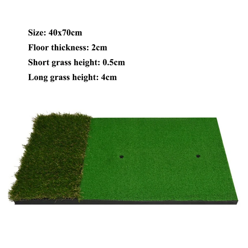 

Golf Hitting Mat indoor outdoor portable golf mat Rubber Grassroots Golf Chipping Driving Cutting Mat