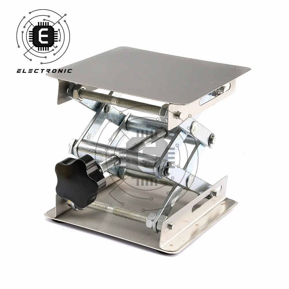 

Aluminum Lifter Router Plate Table Woodworking Machinery Engraving Laboratory Lifting Stand Manual Lift Platform Carpentry Tools