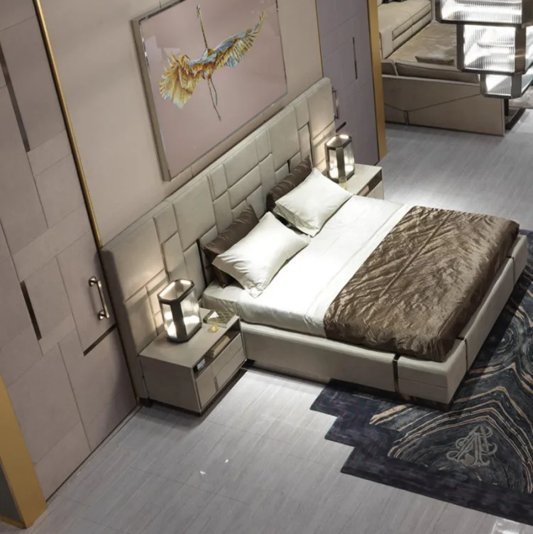 Современная Минималистичная Роскошная спальня с двумя спальнями высококлассная
