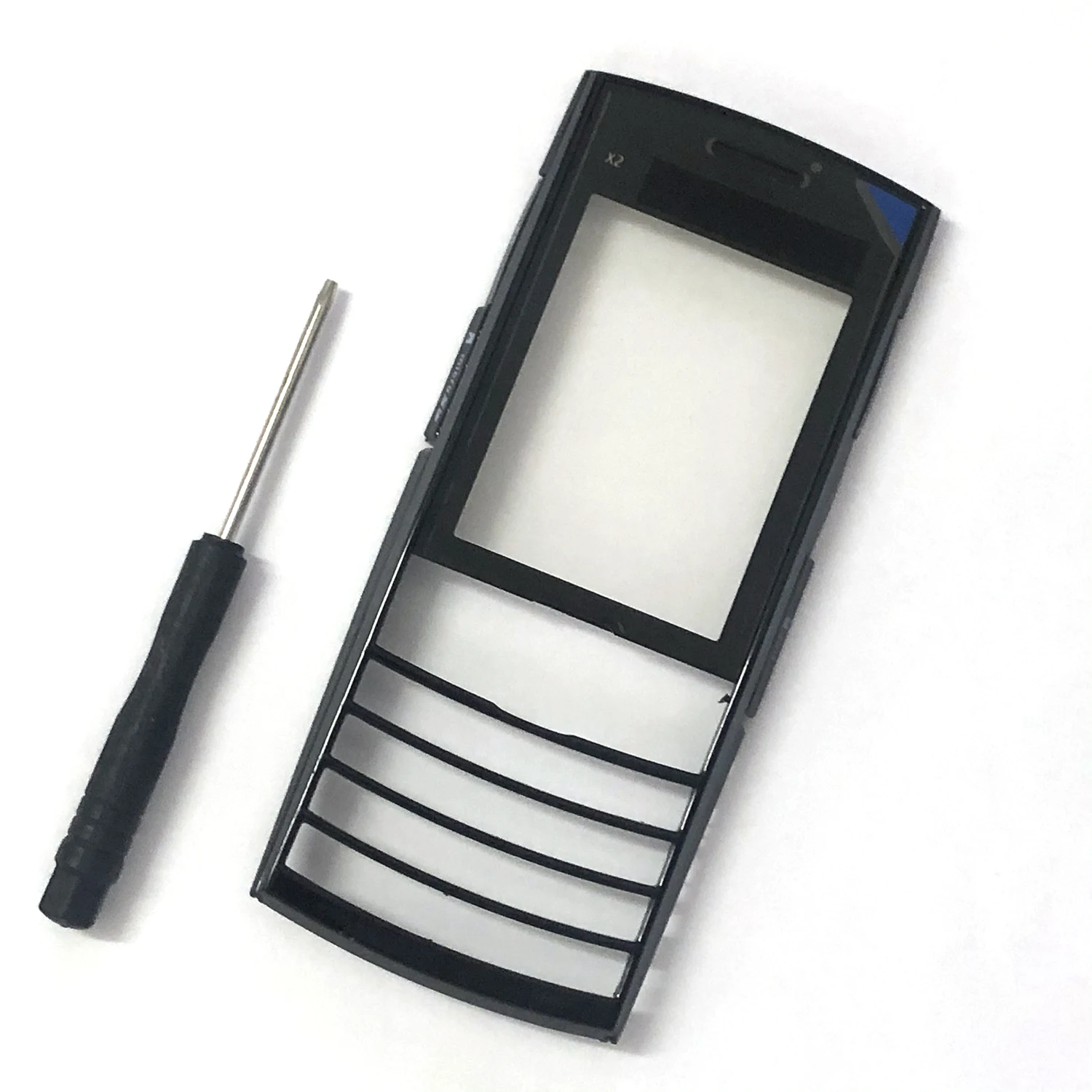 new mobile phone housing cover front case for nokia x2 02 x202 with tools replacement parts free global shipping