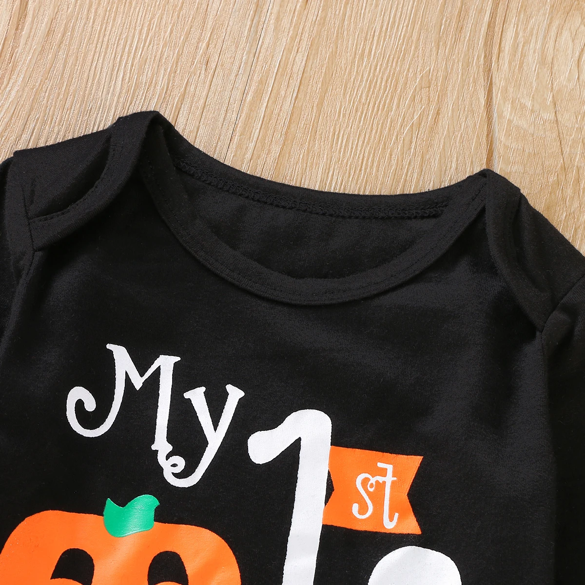 2019 Baby Halloween Clothing Toddler Boys Girls Clothes 2pcs Sets Long Sleeve Pumpkin Romper Cartoon Pants Outfits 0-24M | Детская
