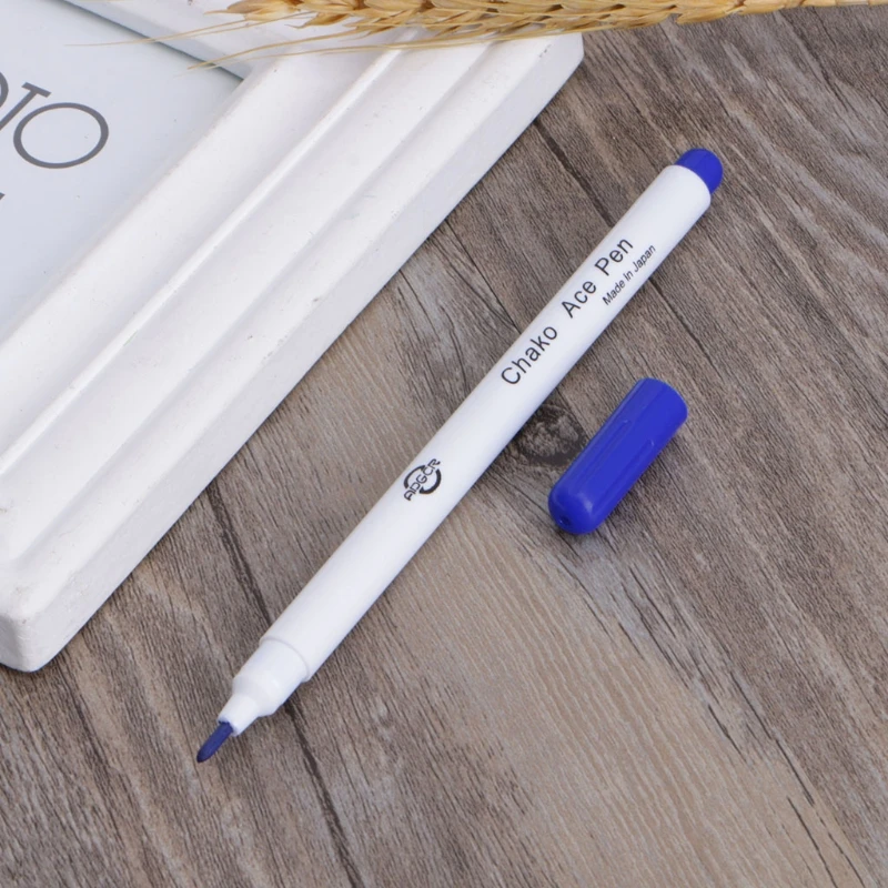 Водорастворимая Ручка стираемая крестиком ручка по ткани маркер Авто Исчезающие