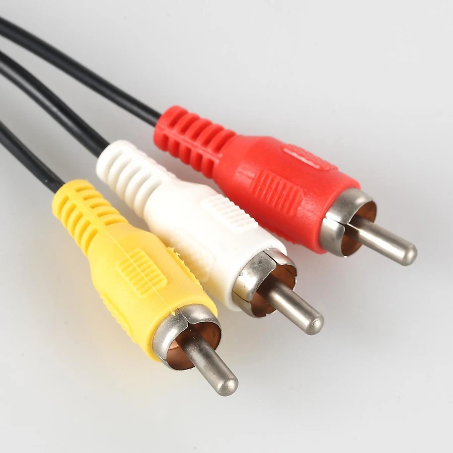 Кабель AV 3 RCA для Sony Playstation PS1 PS2 консоли PS3 | Электроника