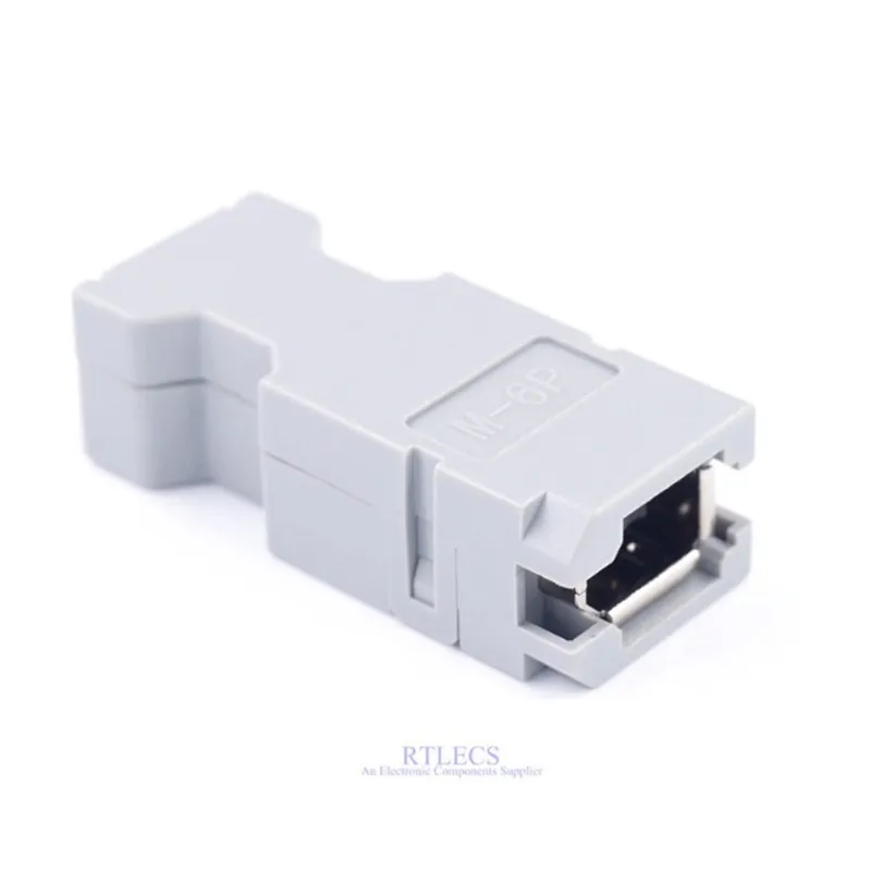 20 шт. IEEE 1394 SM-6 P 6-позиционный последовательный разъем I/O припой свободно висящий в