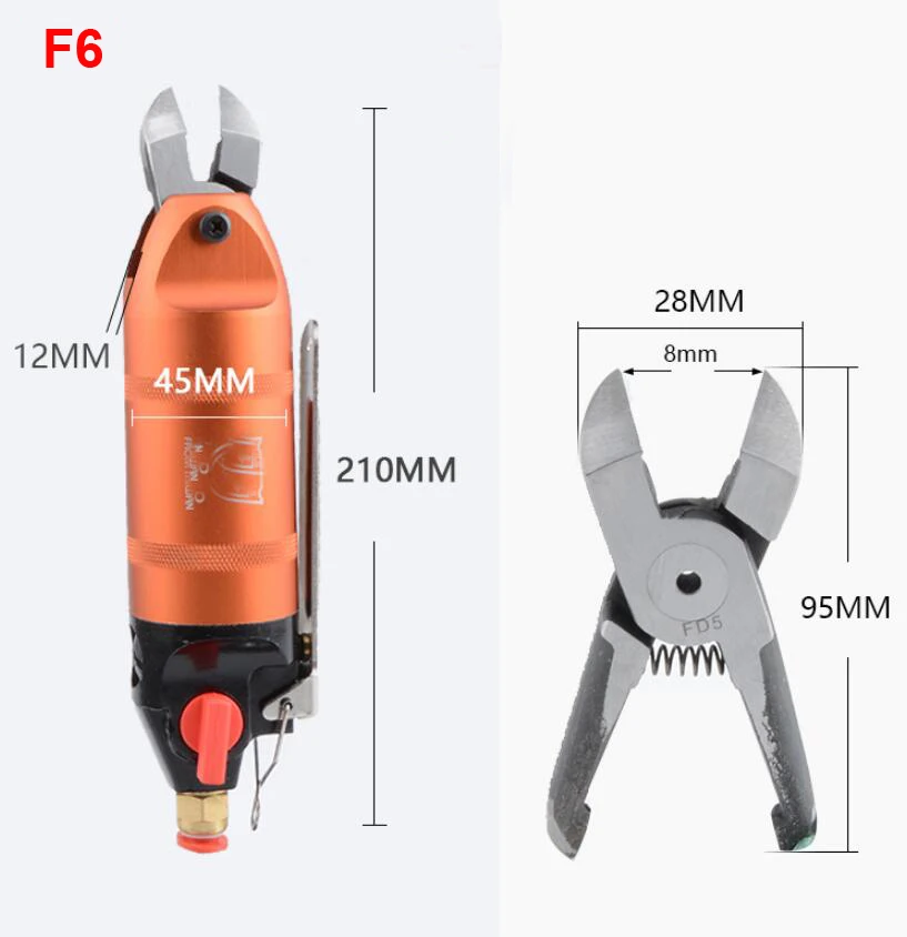 Плоскогубцы K6 плоскогубцы с пневматическим зажимом без зубьев|Пневматические