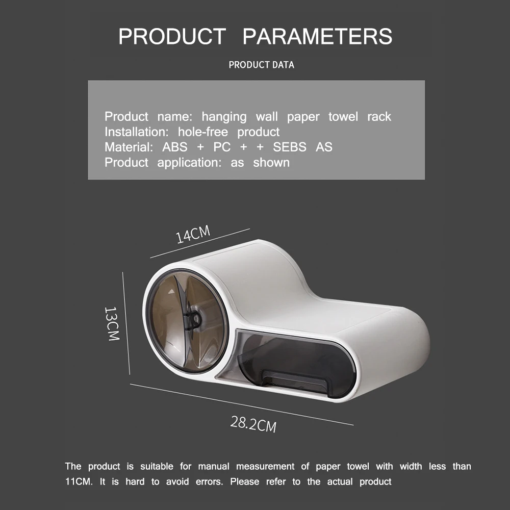 

Toilet Paper Holder Wall Mounted Toilet Paper Tray Roll Paper Tube Storage Box Tray Tissue Box Shelf Bathroom Paper Holder